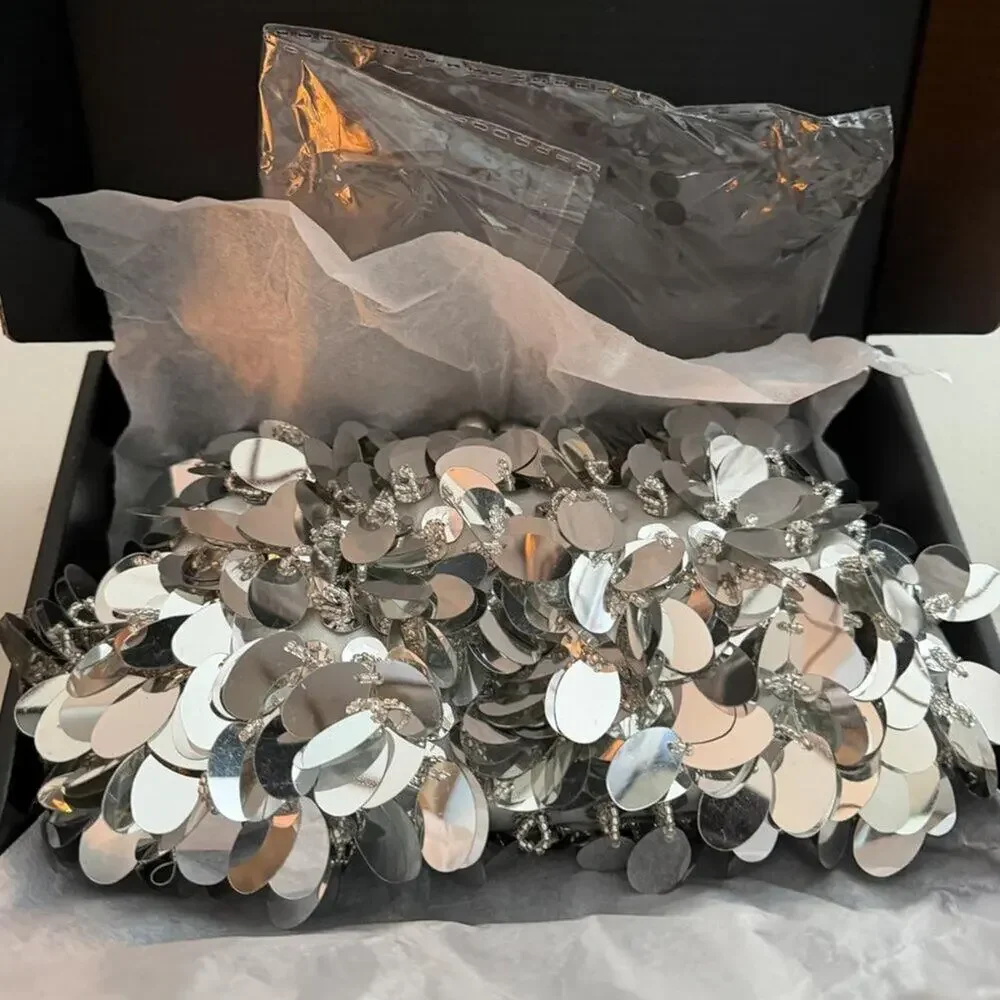 Val Boutique sparkly silver